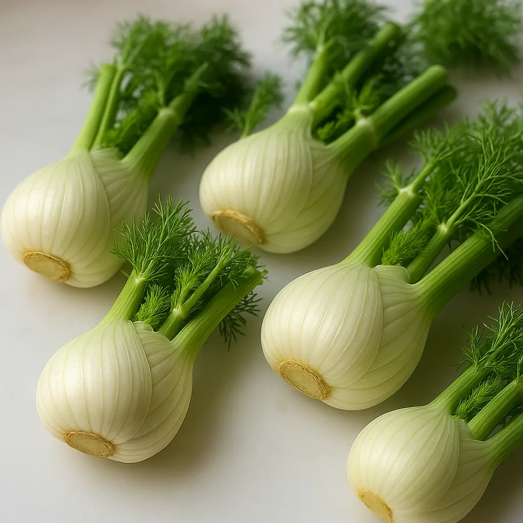 bulbes de fenouil frais