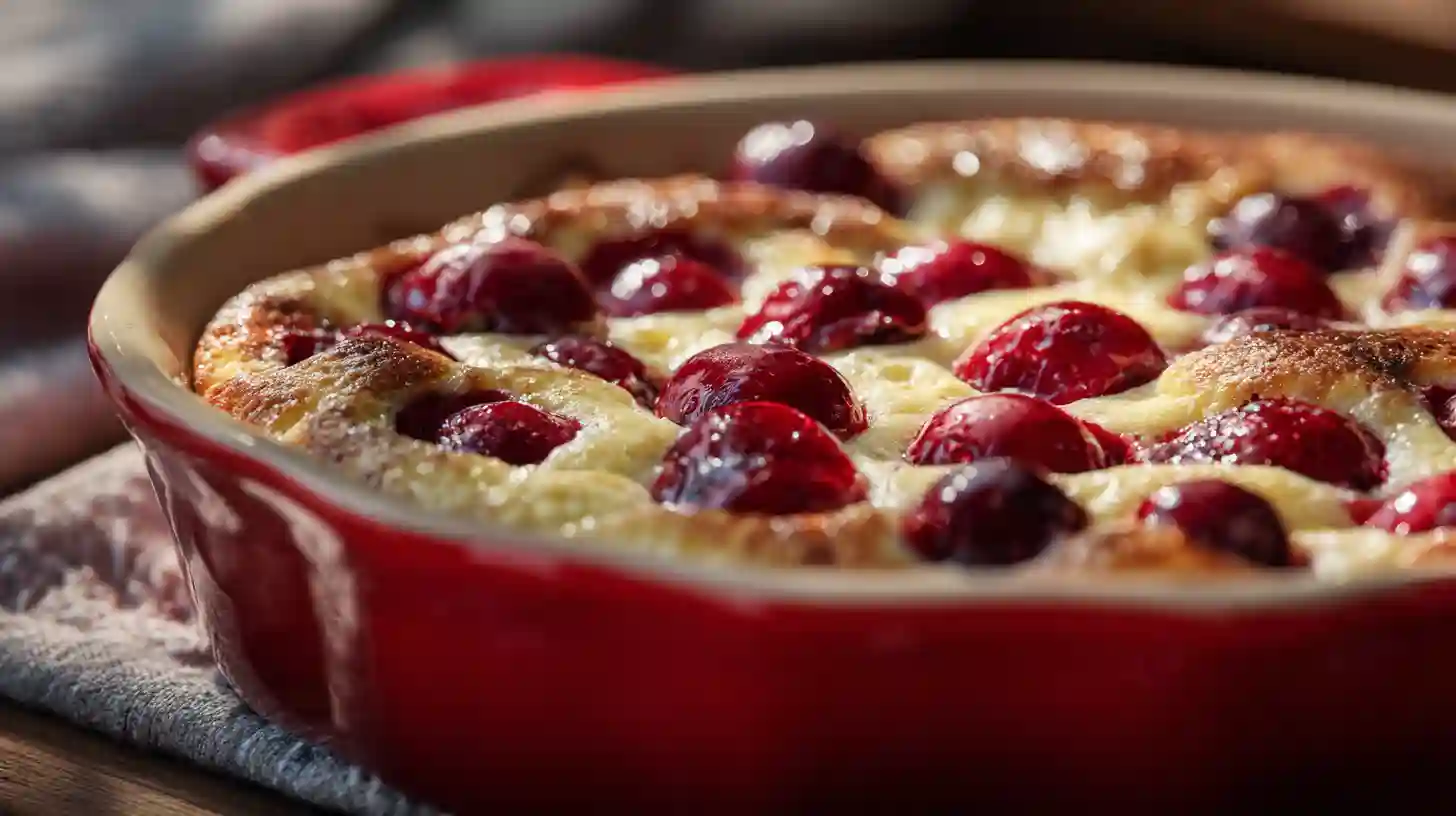 Des Recettes Maison Simples et Authentiques à Tester 2 Clafoutis aux cerises au four traditionnel et doré