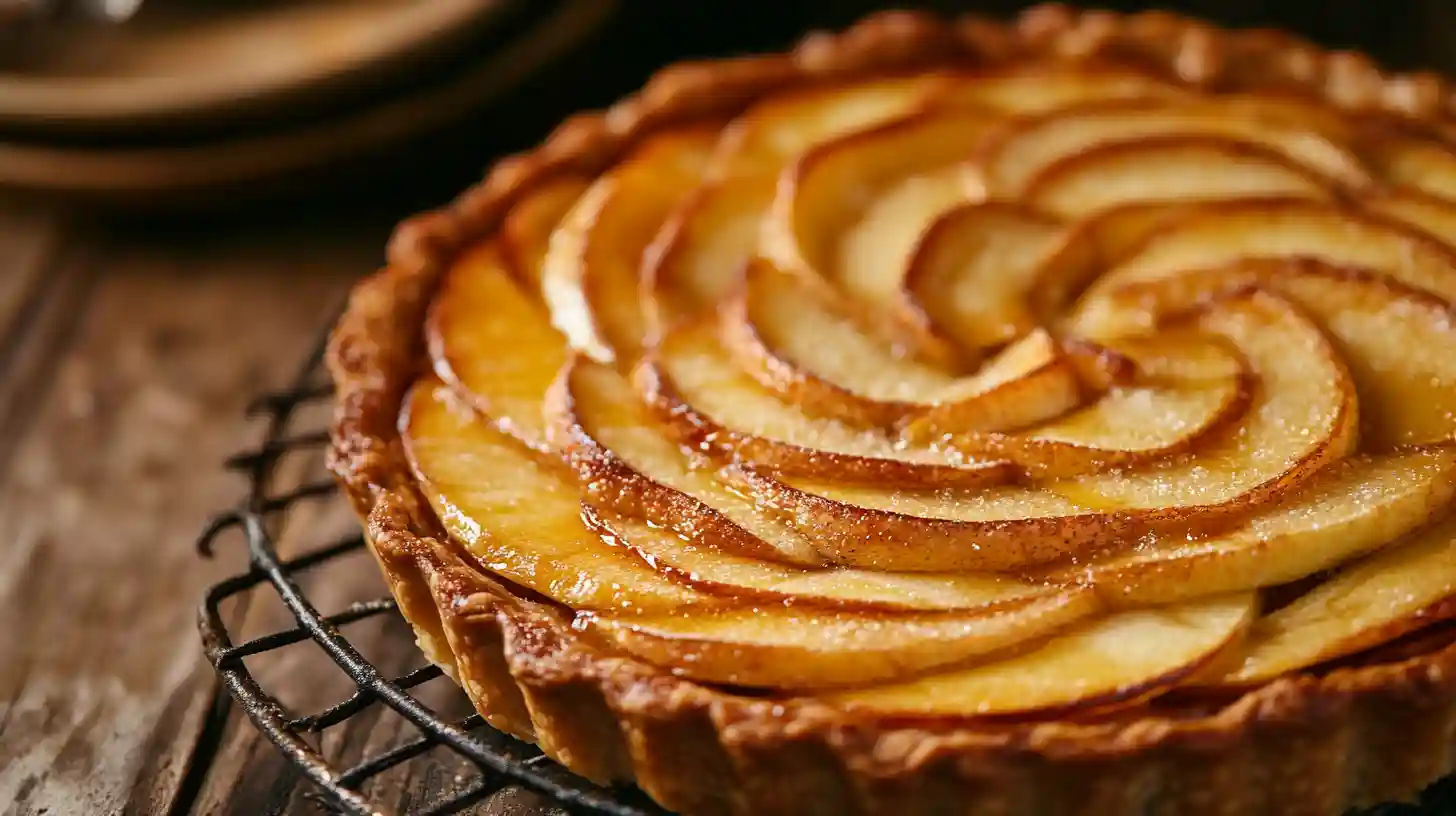 Des Recettes Maison Simples et Authentiques à Tester 2 Tarte aux pommes facile cuite au four bien dorée